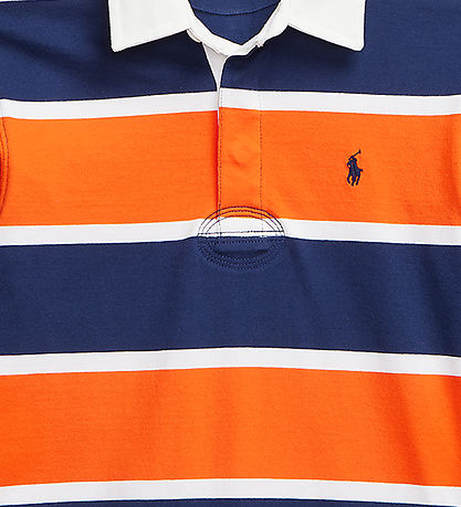Polo Polo Ralph Lauren - Marine/Orange à Rayures Polo Polo Ralph Lauren - Marine/Orange à Rayures