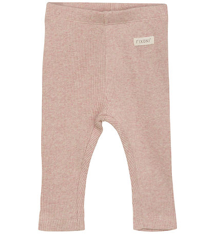 Fixoni Leggings - Rib - Silber Peony Fixoni Leggings - Rib - Silber Peony
