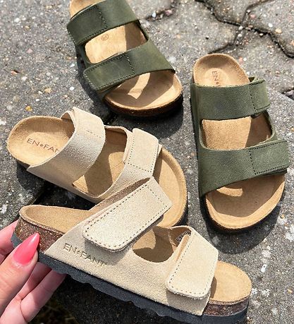 En Fant Sandals - Nubuck - Sea Spray