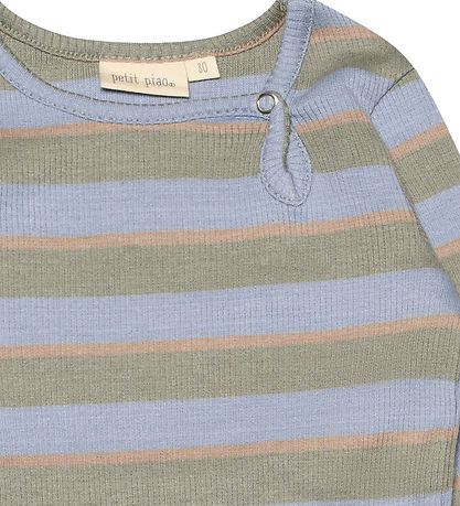 Petit Piao Samfella L/æ - Rib - Modal - Green Shadow