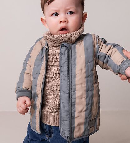 MarMar Thermo Jacket - Orry - Alpaca Stripe MarMar Thermo Jacket - Orry - Alpaca Stripe