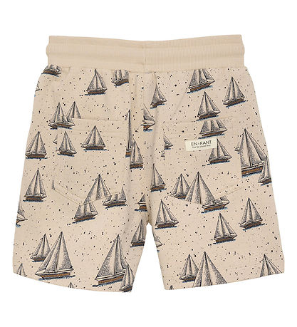En Fant Sweat Shorts - Cement