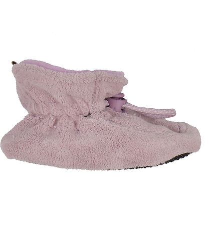 Melton Slippers - Terry - Mauve Shadows