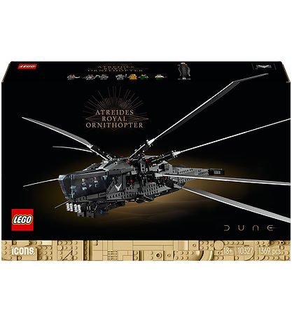 LEGO® Icons - Dune Atreides Royal Ornithopter 10327 - 1369 Parti LEGO® Icons - Dune Atreides Royal Ornithopter 10327 - 1369 Parti