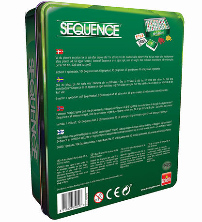Asmodee - Sequence Board Game - Travel Nordic