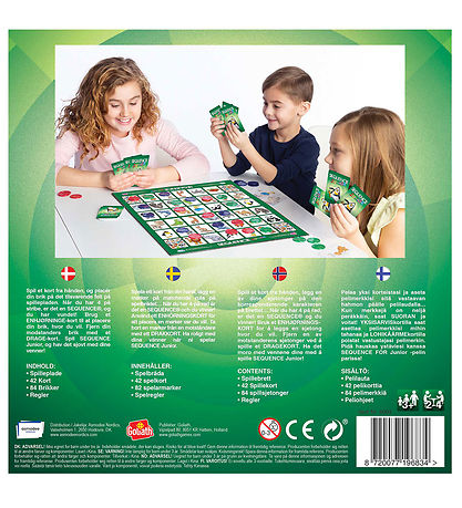 Asmodee - Sequence Jeu de Société - Junior Nordic Asmodee - Sequence Jeu de Société - Junior Nordic