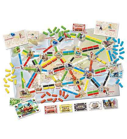 Asmodee - Ticket to Ride Board Game - First Journey - Nordic