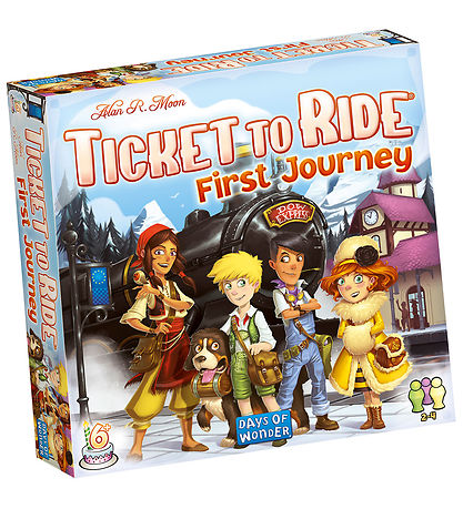 Asmodee - Ticket to Ride Board Game - First Journey - Nordic