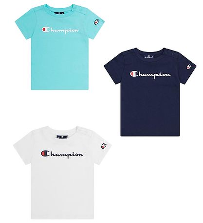 Champion T-shirt - 3-Pack - White A