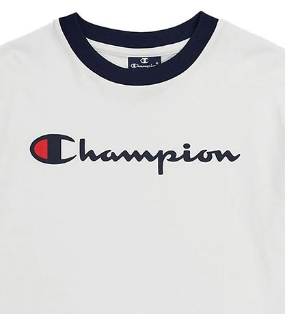 Champion T-shirt - Crew neck - White
