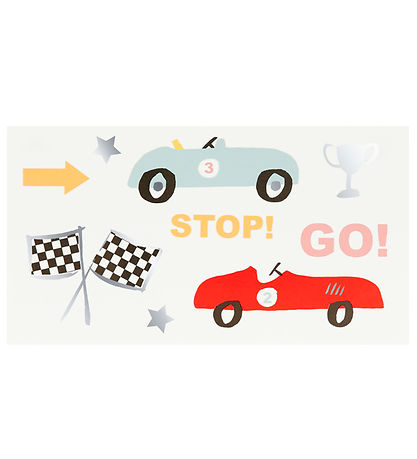 Meri Meri Tattoos - Racing Cars