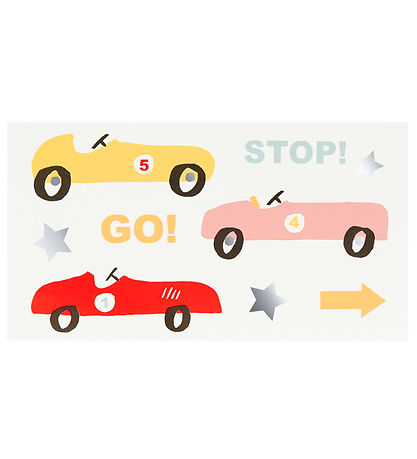 Meri Meri Tattoos - Racing Cars