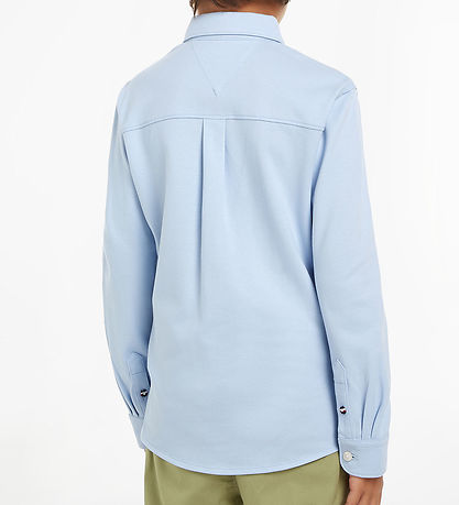 Tommy Hilfiger Shirt - Monogram Stretch - Breezy Blue