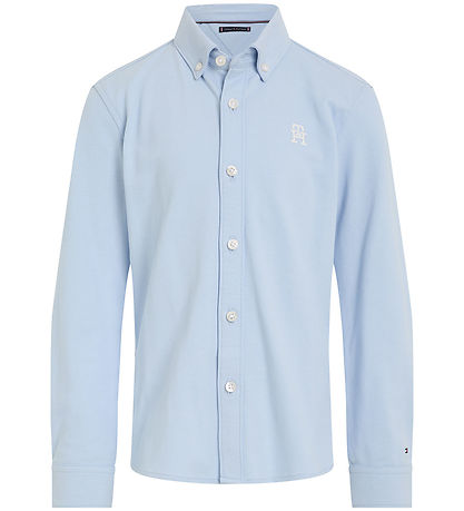 Tommy Hilfiger Shirt - Monogram Stretch - Breezy Blue