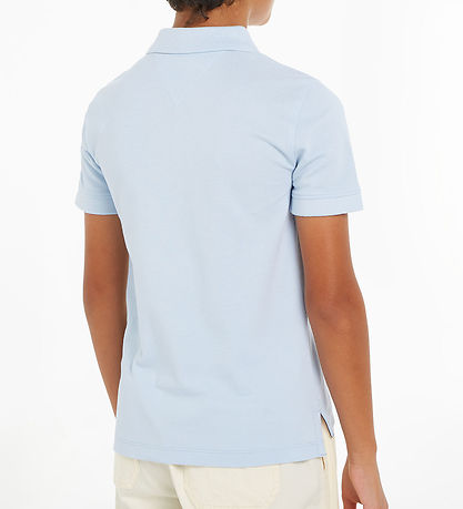 Polo Tommy Hilfiger - Drapeau - Breezy Blue Polo Tommy Hilfiger - Drapeau - Breezy Blue