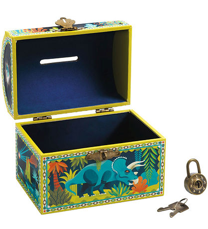 Djeco Money Box - 10x12 cm - Dinosaur Djeco Money Box - 10x12 cm - Dinosaur