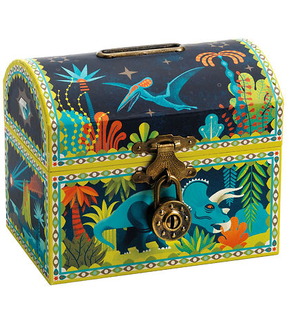 Djeco Money Box - 10x12 cm - Dinosaur Djeco Money Box - 10x12 cm - Dinosaur