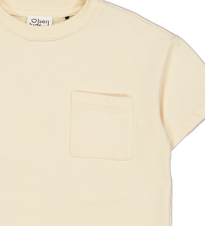 Olsen kids x By Green 티셔츠 - 스웨트 - 에크루