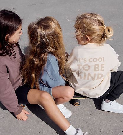 Olsen kids x By Green 맨투맨 - 에크루