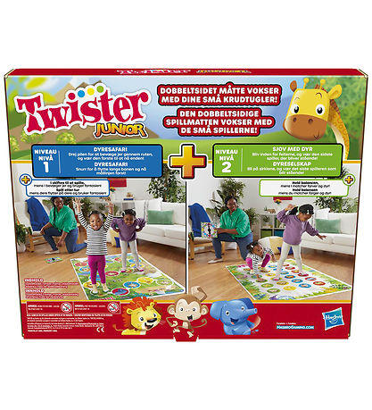Hasbro Peli - Twister Junior - 2-in-1 Hasbro Peli - Twister Junior - 2-in-1