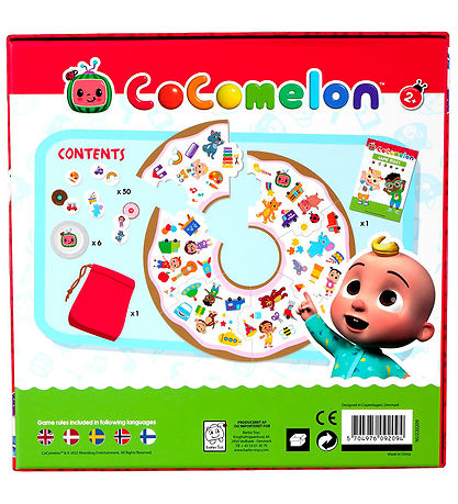 Jeu Hasbro - CoComelon Donut Jeu - À vos marques, prêts, trouvez Jeu Hasbro - CoComelon Donut Jeu - À vos marques, prêts, trouvez