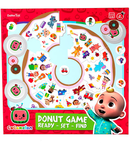 Hasbro 게임 - CoComelon 도넛 게임 - 준비, 설정, 찾기