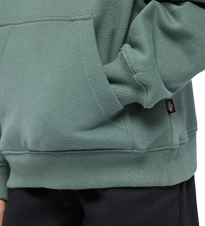 Dickies 후드티 - 오크포트 청소년 - 다크 포레스트