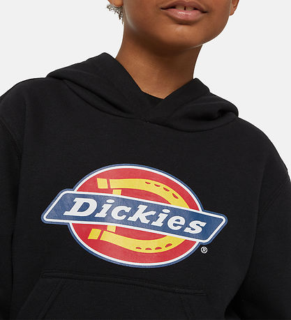 Dickies Hoodie - Youth Logo - Black