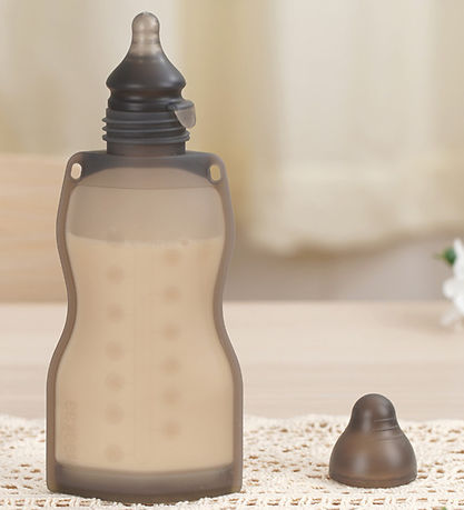 Haakaa Bottle Soother for Silicone Bag - Black