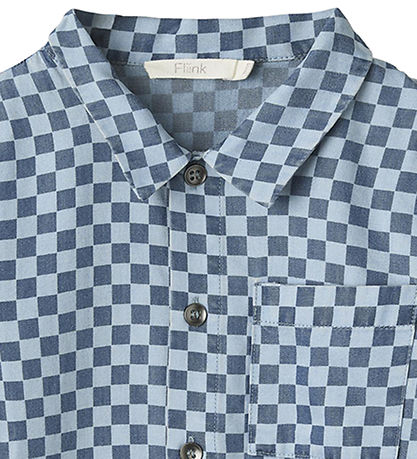 Fliink Hemd - Hurlum - Kleiner Junge Blue