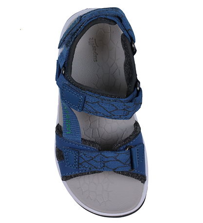 Superfit Sandaalit - Criss Cross - Sininen/Vihreä