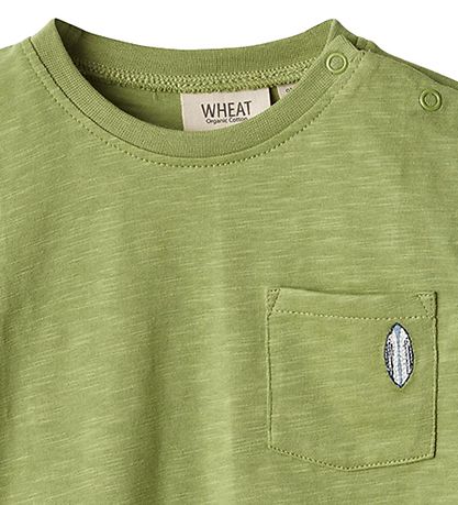 T-Shirt Wheat - Dines - Sage T-Shirt Wheat - Dines - Sage