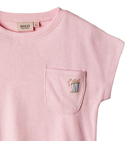 Wheat T-shirt - Signe - Rose Ballet Wheat T-shirt - Signe - Rose Ballet