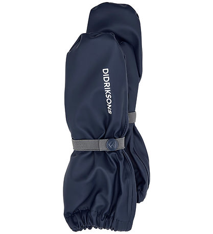 Didriksons Rain Mitts w. Fleece - PU - Pileglove - Navy Didriksons Rain Mitts w. Fleece - PU - Pileglove - Navy