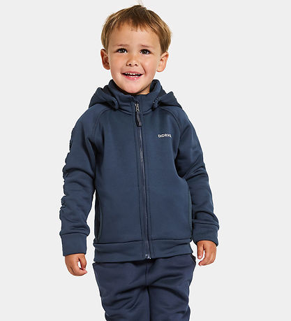 Didriksons Softshell Jacket w. Fleece - Corin - Navy Didriksons Softshell Jacket w. Fleece - Corin - Navy