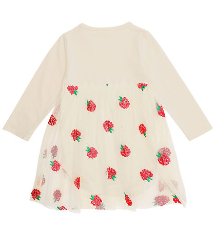 The New Siblings Bodysuit w. Skirt l/s - TnsJosephine - White Sw