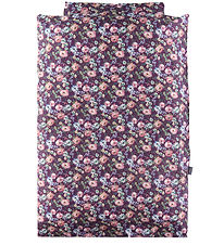 Literie Nørgaard Madsens - Bébé - Prune av. Fleurs Literie Nørgaard Madsens - Bébé - Prune av. Fleurs