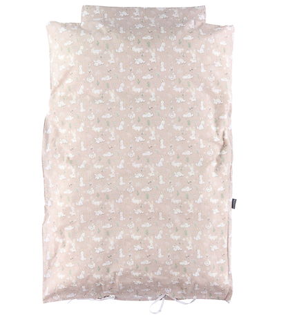 Literie Nørgaard Madsens - Bébé - Rose av. Lapins blancs