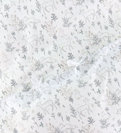 Nørgaard Madsens Bedding - Adult - White w. Fox/Bambi/Rabbit