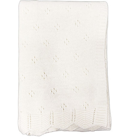 Nørgaard Madsens Deken - 75x100 cm - Wol/Polyamide - Wit Nørgaard Madsens Deken - 75x100 cm - Wol/Polyamide - Wit