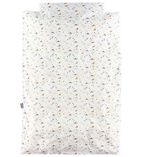 Literie Nørgaard Madsens - Bébé - Blanc av. Petit Panda/Feuilles Literie Nørgaard Madsens - Bébé - Blanc av. Petit Panda/Feuilles
