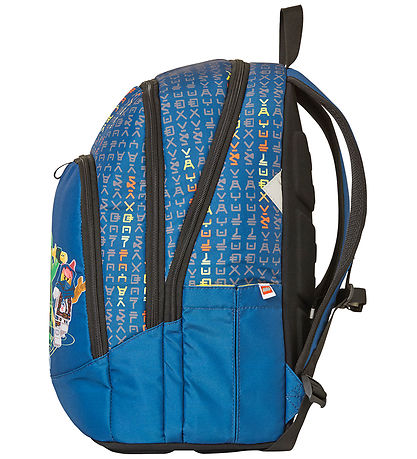 LEGO® Ninjago School Backpack - Blue w. Print LEGO® Ninjago School Backpack - Blue w. Print