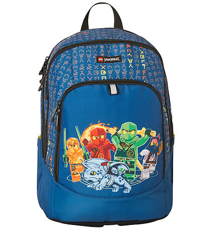 LEGO® Ninjago School Backpack - Blue w. Print LEGO® Ninjago School Backpack - Blue w. Print