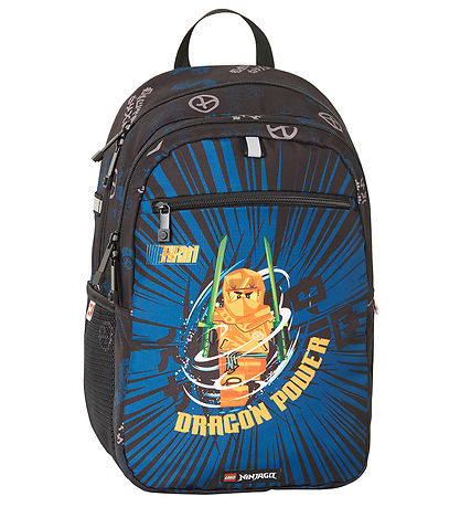LEGO® Ninjago Backpack - Blue/Black w. Print