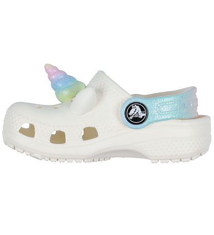 Sandales Crocs - Classic+ Rainbow Unicorn Sabot T - Craie Sandales Crocs - Classic+ Rainbow Unicorn Sabot T - Craie