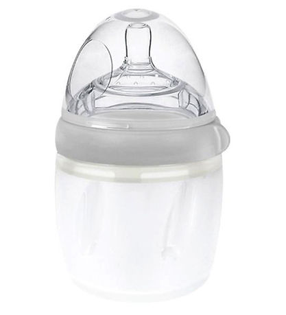 Haakaa Feeding Bottle - 160 mL - Silicone - Grey