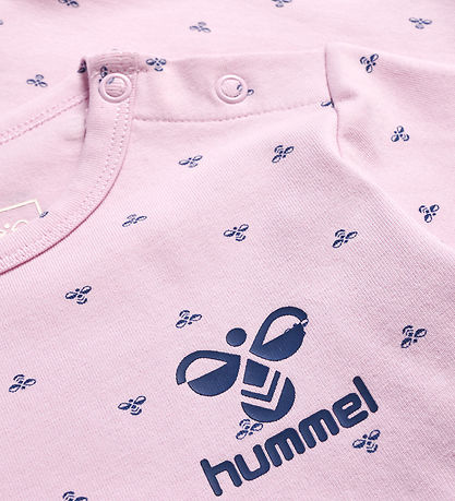 Hummel Bodysuit l/s - HmlBeesy - Winsome Orchid