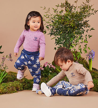 Hummel Bodysuit l/s - HmlBeesy - Winsome Orchid