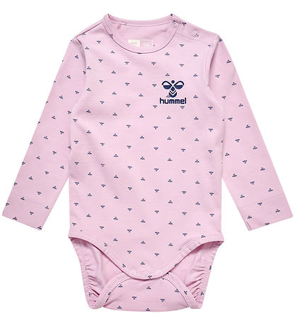 Hummel Bodysuit l/s - HmlBeesy - Winsome Orchid