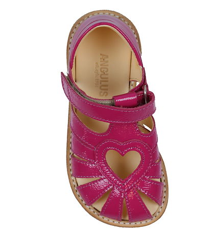Angulus Sandals - Heart Sandal - Hibiscus Angulus Sandals - Heart Sandal - Hibiscus